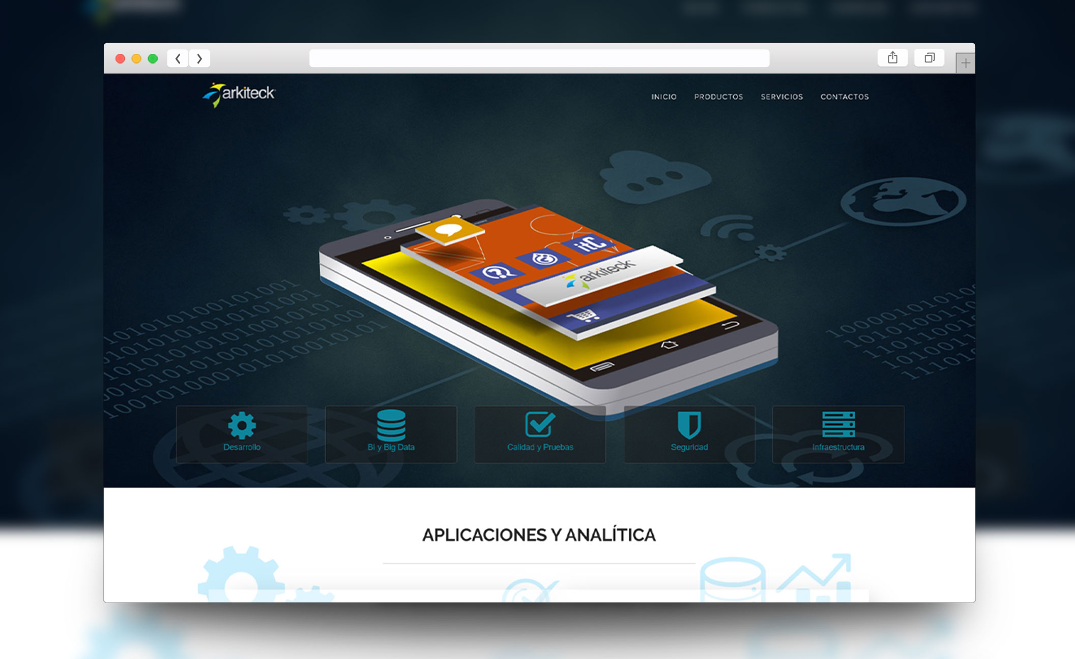 Arkiteck website